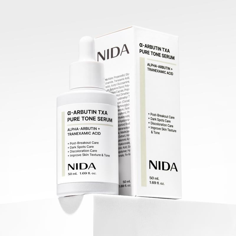 NIDA Alpha-Arbutin TXA Pure Tone Serum Dark Spots Skin Tone Glow