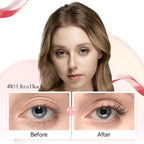 Wosado Soft Magnetic Eyelashes All-In-One Box, Reusable, Glue-Free, Waterproof, Lightweight, Natural Style Makeup Cosmetic