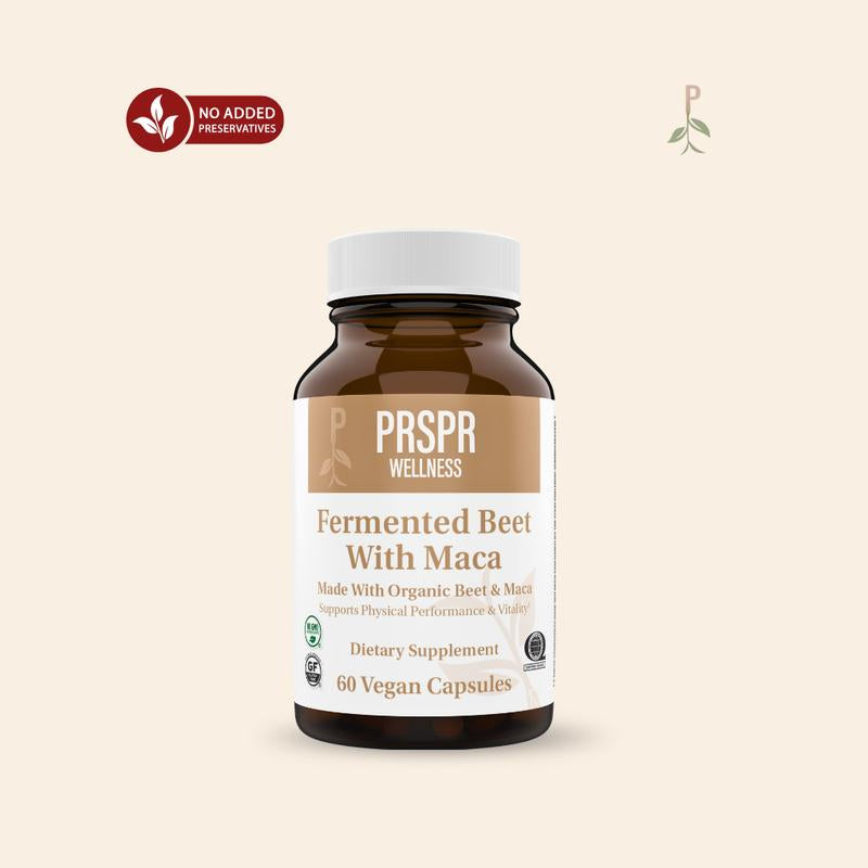 Fermented Beet and Maca 60 Capsules