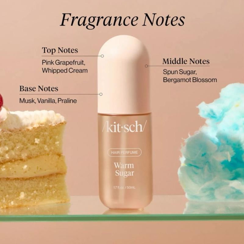 Kitsch Hair Perfume - Patented Odor-Eliminating Technology - Pistachio Latte, Amber Shores, Warm Sugar, Sheer Violet, Tart Cherry - Vegan & Cruelty-Free••Discovery Set Available