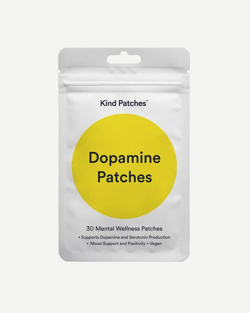 Kind Patches: Dopamine Patches: 30 Mental Wellness Patches: Supports Dopamine and Serotonin Production, Mood Support and Positivity, Vegan