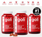 Goli Zero Sugar World'S First Apple Cider Vinegar Gummies