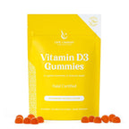 Halal Certified Vitamin D3 Gummies 2000 IU - Sugar-Free, Vegan, & High Absorption - Cholecalciferol Supplement - Tasty Gummies for Adults