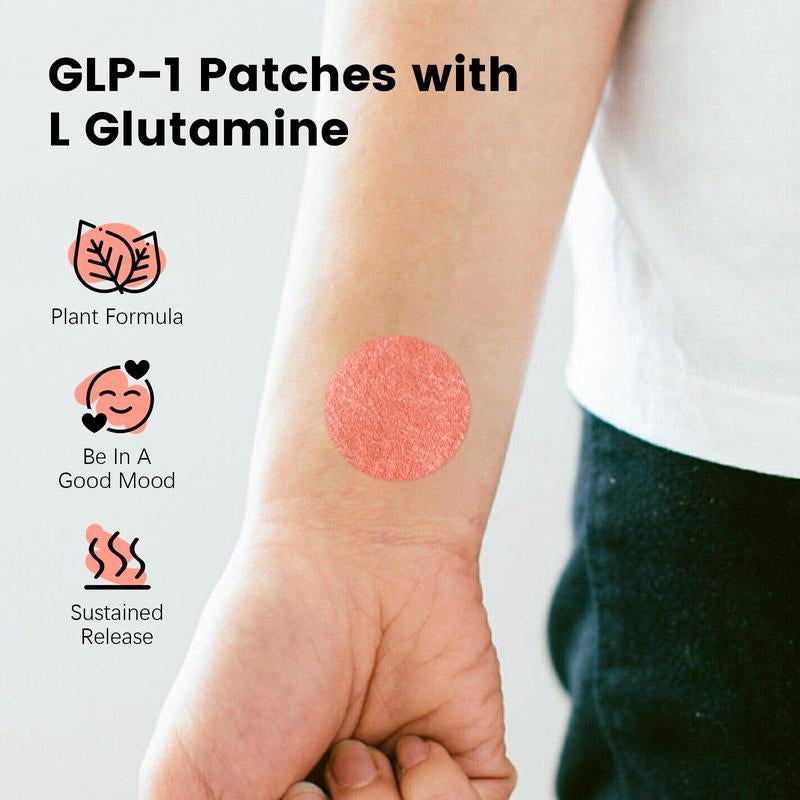 GLP-1 Metabolic Balance Patch, Sustained Release Type, Vegetarian, Soothing and Moisturizing Formula, Soothing and Moisturizing Formula Ultra - Comfortable Care for Women Daily