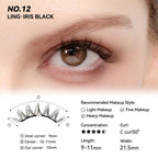 Wosado Soft Magnetic Eyelashes All-In-One Box, Reusable, Glue-Free, Waterproof, Lightweight, Natural Style Makeup Cosmetic