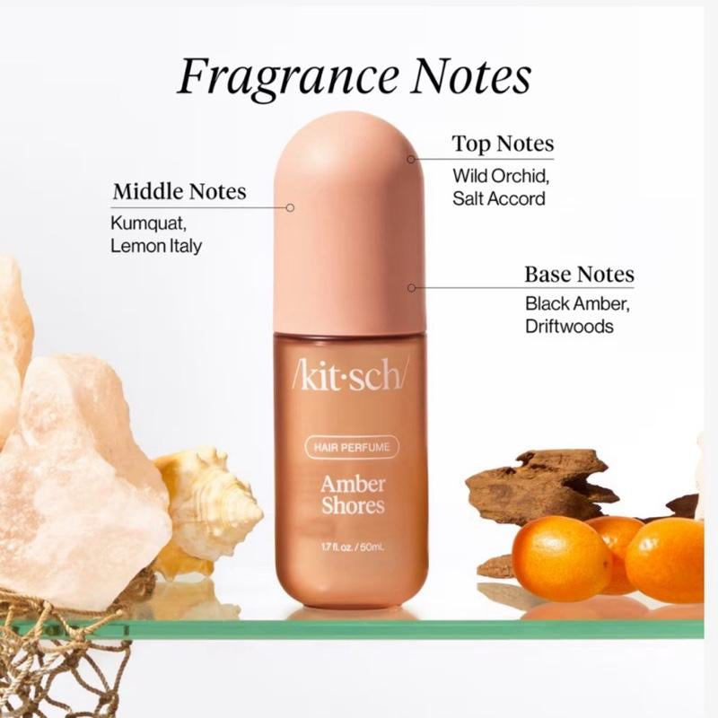 Kitsch Hair Perfume - Patented Odor-Eliminating Technology - Pistachio Latte, Amber Shores, Warm Sugar, Sheer Violet, Tart Cherry - Vegan & Cruelty-Free••Discovery Set Available